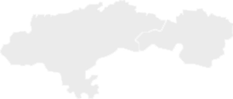 Distribución en Cantabria y Vizcaya